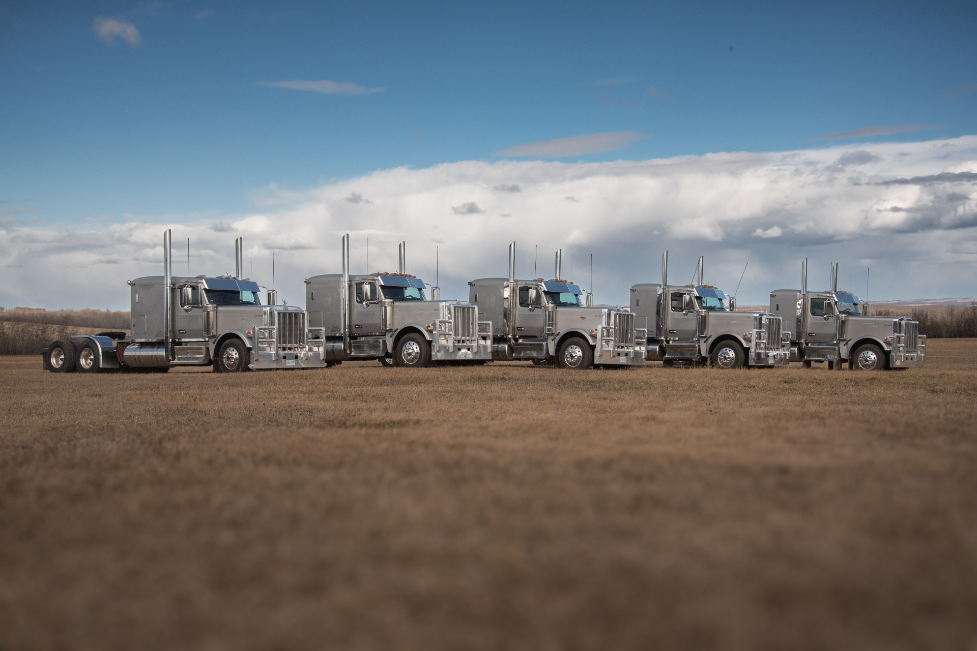 Peterbilt fleet trucks